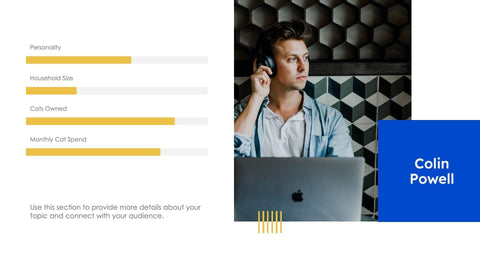 Pitch-Deck-Slides Slides Blue Light Yellow Luxury and Professional Presentation Pitch Deck Template S10032201 powerpoint-template keynote-template google-slides-template infographic-template
