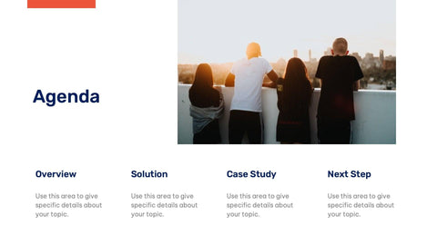 Pitch-Deck-Slides Slides Orange and Blue Minimal and Professional Presentation Sales Deck Template S11022201 powerpoint-template keynote-template google-slides-template infographic-template
