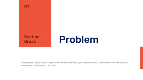 Pitch-Deck-Slides Slides Orange and Blue Minimal and Professional Presentation Sales Deck Template S11022201 powerpoint-template keynote-template google-slides-template infographic-template