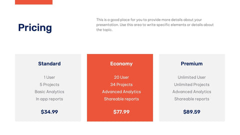 Pitch-Deck-Slides Slides Orange and Blue Minimal and Professional Presentation Sales Deck Template S11022201 powerpoint-template keynote-template google-slides-template infographic-template