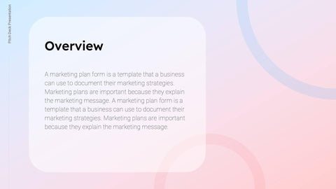 Pitch-Deck-Slides Slides Red and Blue Gradient and Professional Presentation Sales Deck Template S11012201 powerpoint-template keynote-template google-slides-template infographic-template