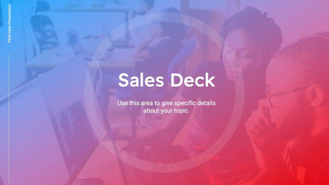 Pitch-Deck-Slides Slides Red and Blue Gradient and Professional Presentation Sales Deck Template S11012201 powerpoint-template keynote-template google-slides-template infographic-template