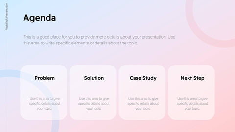 Pitch-Deck-Slides Slides Red and Blue Gradient and Professional Presentation Sales Deck Template S11012201 powerpoint-template keynote-template google-slides-template infographic-template