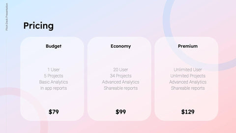 Pitch-Deck-Slides Slides Red and Blue Gradient and Professional Presentation Sales Deck Template S11012201 powerpoint-template keynote-template google-slides-template infographic-template