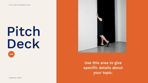 Pitch-Deck-Slides Slides Terracota Dark Blue Clean and Simple Presentation Pitch Deck Template S10032201 powerpoint-template keynote-template google-slides-template infographic-template