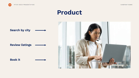 Pitch-Deck-Slides Slides Terracota Dark Blue Clean and Simple Presentation Pitch Deck Template S10032201 powerpoint-template keynote-template google-slides-template infographic-template