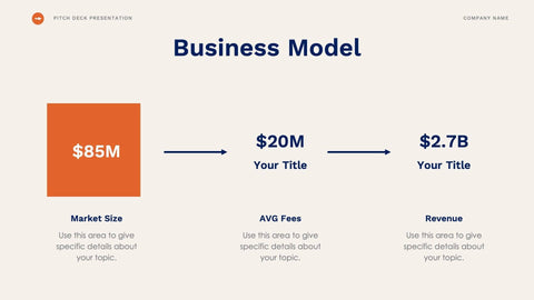 Pitch-Deck-Slides Slides Terracota Dark Blue Clean and Simple Presentation Pitch Deck Template S10032201 powerpoint-template keynote-template google-slides-template infographic-template