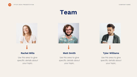 Pitch-Deck-Slides Slides Terracota Dark Blue Clean and Simple Presentation Pitch Deck Template S10032201 powerpoint-template keynote-template google-slides-template infographic-template