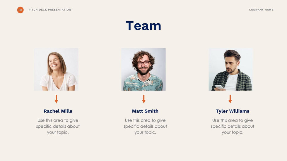 Pitch-Deck-Slides Slides Terracota Dark Blue Clean and Simple Presentation Pitch Deck Template S10032201 powerpoint-template keynote-template google-slides-template infographic-template