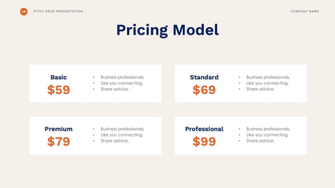Pitch-Deck-Slides Slides Terracota Dark Blue Clean and Simple Presentation Pitch Deck Template S10032201 powerpoint-template keynote-template google-slides-template infographic-template