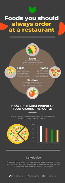 Restaurant Infographics V10-Pizza-Powerpoint-Keynote-Google-Slides-Adobe-Illustrator-Infografolio