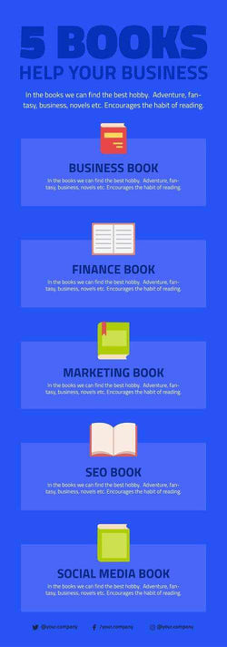 Writers Book Infographics V8-Reading-Powerpoint-Keynote-Google-Slides-Adobe-Illustrator-Infografolio