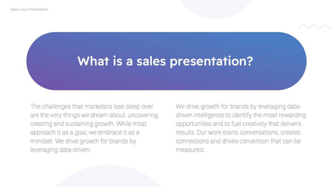 Sales-Deck Slides Blue and Purple Gradient and Professional Presentation Sales Deck Template S11012201 powerpoint-template keynote-template google-slides-template infographic-template