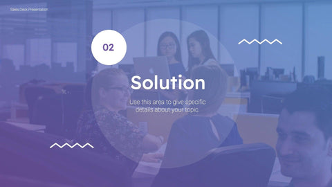Sales-Deck Slides Blue and Purple Gradient and Professional Presentation Sales Deck Template S11012201 powerpoint-template keynote-template google-slides-template infographic-template