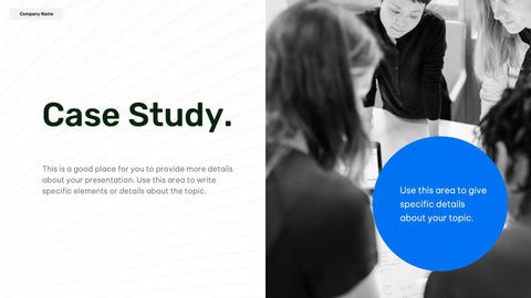 Sales-Deck Slides Blue Black and White Minimal and Professional Presentation Sales Deck Template S11022201 powerpoint-template keynote-template google-slides-template infographic-template