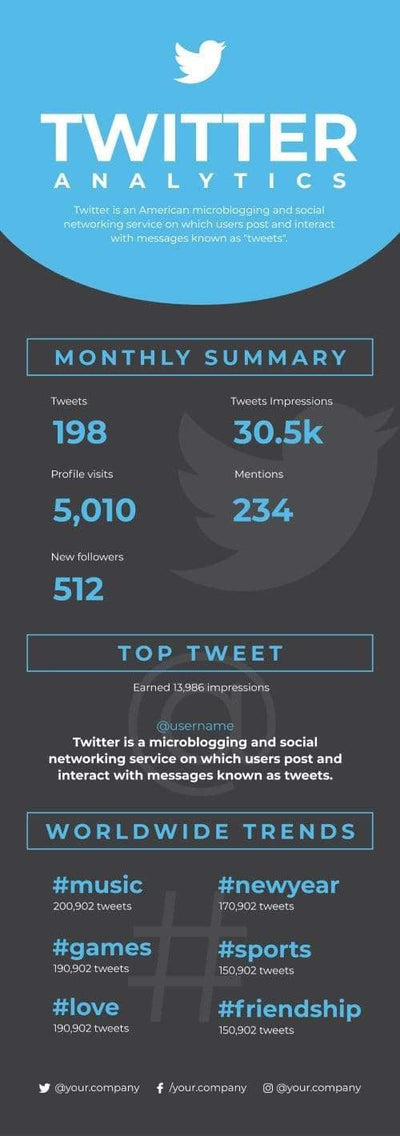 Social Media Infographics V14-Social Media-Powerpoint-Keynote-Google-Slides-Adobe-Illustrator-Infografolio