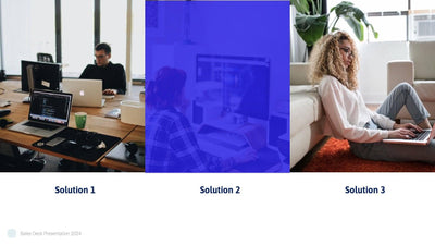 Solutions-Slides Slides Solution Blue Light Gray Slide Template S11082202 powerpoint-template keynote-template google-slides-template infographic-template