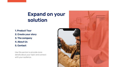 Solutions-Slides Slides Solution Slide Template S11092201 powerpoint-template keynote-template google-slides-template infographic-template