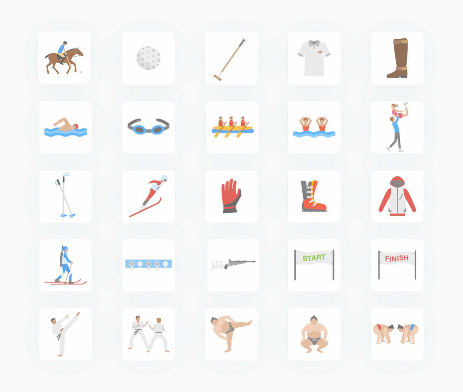 Sports-Flat-Vector-Icons Icons Sports Flat Vector Icons S01142204 powerpoint-template keynote-template google-slides-template infographic-template
