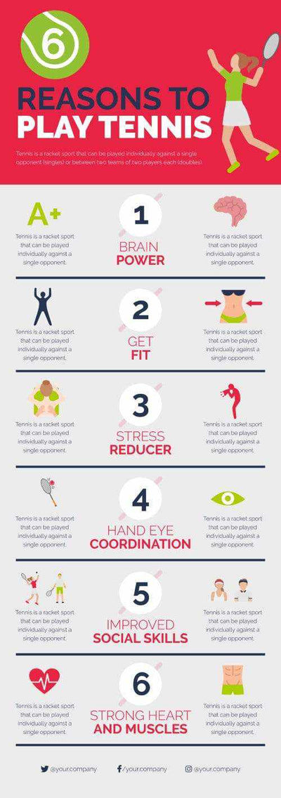 Tenis Infographics V4-Tenis-Powerpoint-Keynote-Google-Slides-Adobe-Illustrator-Infografolio