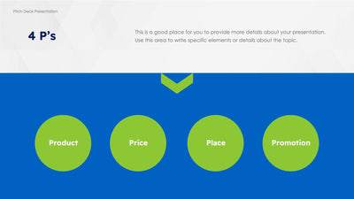 The-4-Ps-Analysis-Slides Slides 4 Ps Analysis Blue Light Green Slide Template S10272201 powerpoint-template keynote-template google-slides-template infographic-template