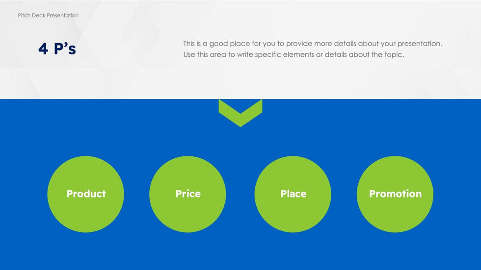 The-4-Ps-Analysis-Slides Slides 4 Ps Analysis Blue Light Green Slide Template S10272201 powerpoint-template keynote-template google-slides-template infographic-template