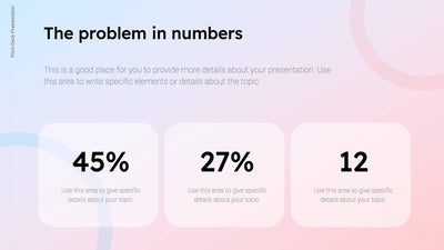 The-Numbers-Slides Slides Numbers Red and Blue Slide Template S11012201 powerpoint-template keynote-template google-slides-template infographic-template