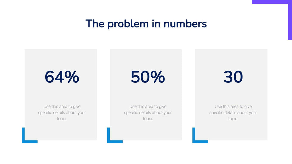 The-Numbers-Slides Slides Numbers Violet and Blue Slide Template S11042201 powerpoint-template keynote-template google-slides-template infographic-template