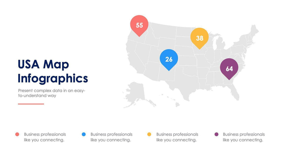 USA Map Slide Infographic Template S11262103-Slides-USA Map-Slides-Powerpoint-Keynote-Google-Slides-Adobe-Illustrator-Infografolio